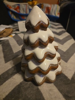 Target Bullseye's Playground Ceramic Gingerbread Christmas Tree 2025 7'' *NEW*