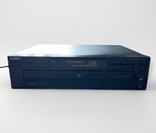 Sony CDP-C335 5 Disc Carousel Compact Disc CD Changer Japan Tested  Working