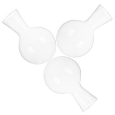 3 Pcs Hydroponic Vase Planter Pot Hanging Terrarium Glass for Home