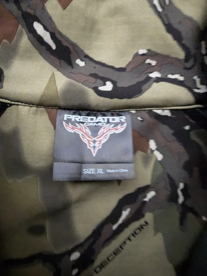 Predator Camo DISCONTINUED Green Deception Alpine Jacket Size XL Free Shipping - Image 3 of 3