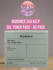 Biodance Sea Kelp Gel Toner Pads – 60 Pads - Authentic & Trusted U.S. Seller