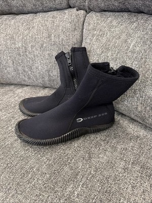 Deep See Divers Boots Adult Size 6 Pre Owned Booties Deep Sea
