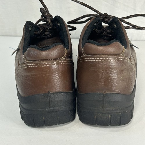 Thorogood Women's Oxford Double Track Safety Toe Work 504-4406 Size 9 Brown - Picture 4 of 9