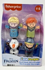 NEW Little People Fisher-Price Disney Frozen Elsa & Friends Figure 4-Pack Toy