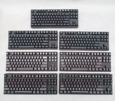 LOT OF 7 Quick Fire Rapid CM Storm Gaming Keyboard SGK-4000-GKCR1-US TESTED