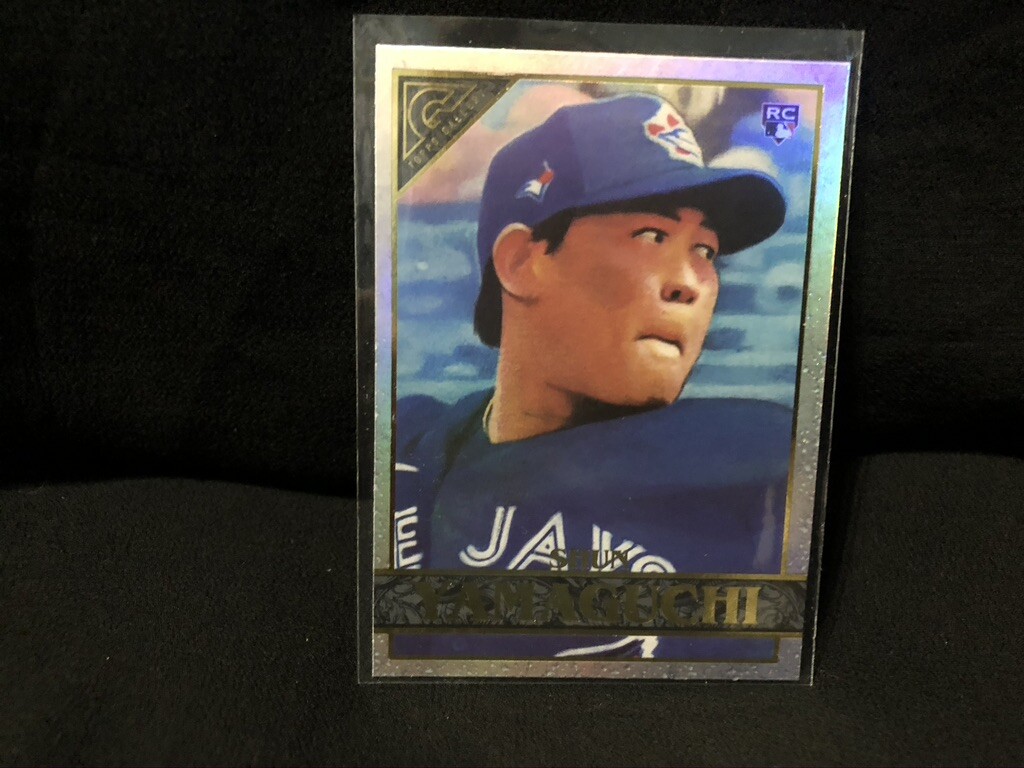 2020 Topps Gallery Shun Yamaguchi RC Rainbow # 134 Toronto Blue