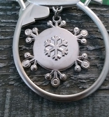 Christmas Snowman  Personalized "Ellie" Collectable Silver Ornament Ganz New - Bild 10 von 12