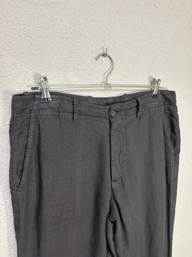 Pantalone vestito uomo lino Corneliani taglia 50/W 34 made in Italy - Foto 2 di 12