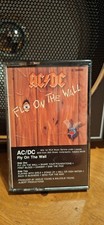 Used AC DC Fly On The Wall 1985 Cassette Tape Spot Tested