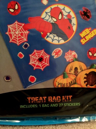 Trick-Or-Treat Bag & Stickers DIY Star Wars-Princesses-Avengers-Spiderman 3+ NEW - Picture 46 of 60