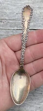 Antique Sterling Silver W.R. WALLACE & SONS Spoon Waverly Sterling 1890 Wallace