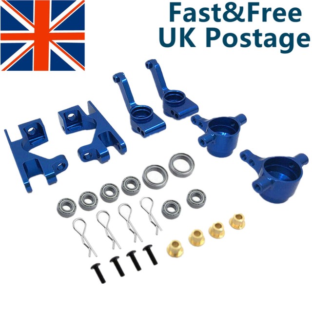 UK 1/10 RC Steering Blocks C-Hub Arms Upgrade For Traxxas Slash 5807 4x4 Rustler UK 1/10 RC Steering Blocks C-Hub Arms Upgrade For Traxxas Slash 5807 4x4 Rustler