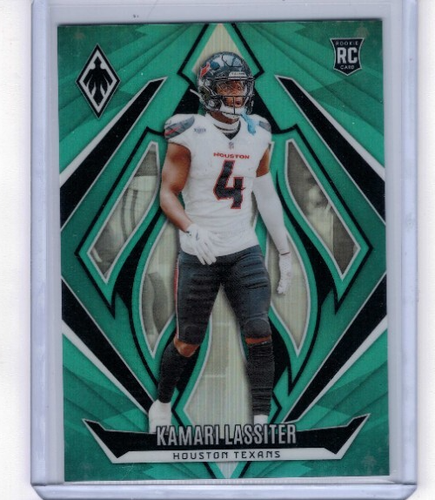 2024 Panini Phoenix Kamari Lassiter Teal Rookie RC #'ed 01/28 #211