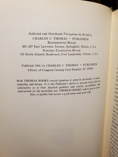 Nerve Excitation By Ichiji Tasaki Charles C. Thomas: 1968 Hardcover RARE Science - 第 9/12 張圖片