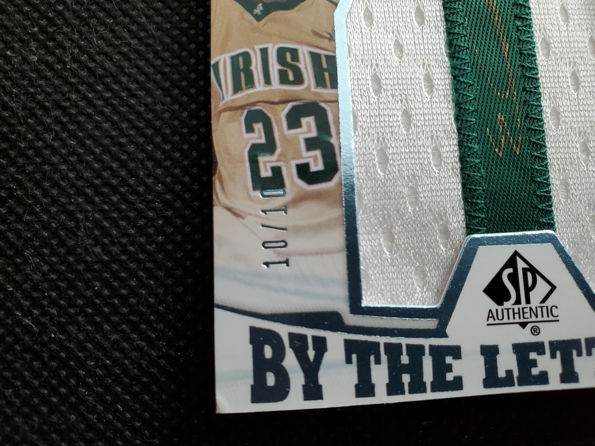 2013-14 LeBRON JAMES SP AUTHENTIC BY THE LETTER AUTO PATCH 2013-14 LeBRON JAMES SP AUTHENTIC BY THE LETTER AUTO PATCH