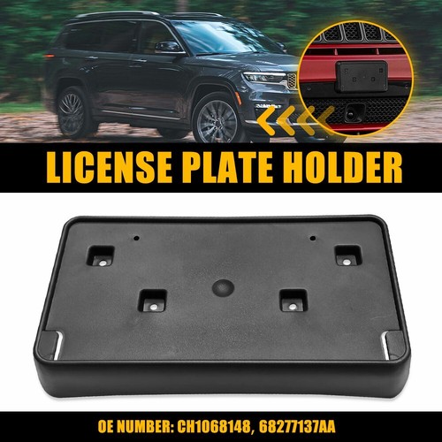 Front License Plate Bracket Holder CH1068148 For Jeep Grand Cherokee 2017-2023 A - Picture 15 of 20