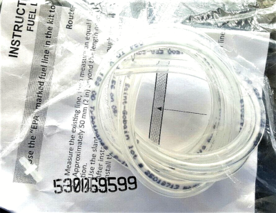 #ad New HUSQVARNA OEM 3 Line kit Sears 2#x27; Each fuel line PN 530069599 581853501 $13.95