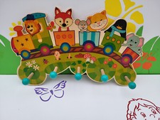 Kindergarderobe Messlatte Fußbank Zug Einhor...