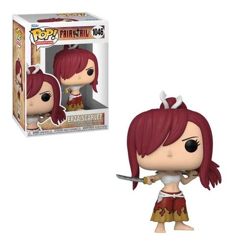 FUNKO POP! Animation Fairy Tail: Erza Scarlet 1046 Vinyl Figure NIB MINT