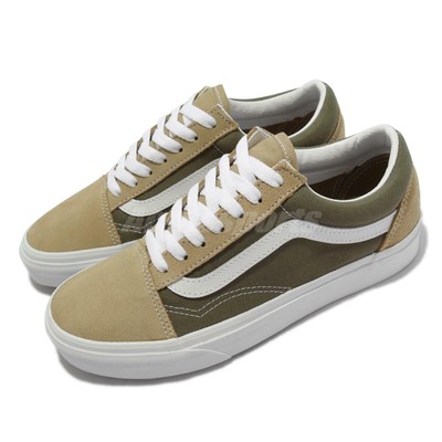 suede khaki vans
