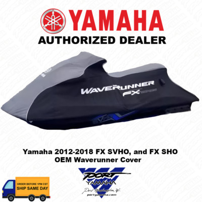 Yamaha OEM 2012-18 FX SVHO, FX SHO, FX HO Waverunner Cover MWV-CVRFX-CH-18