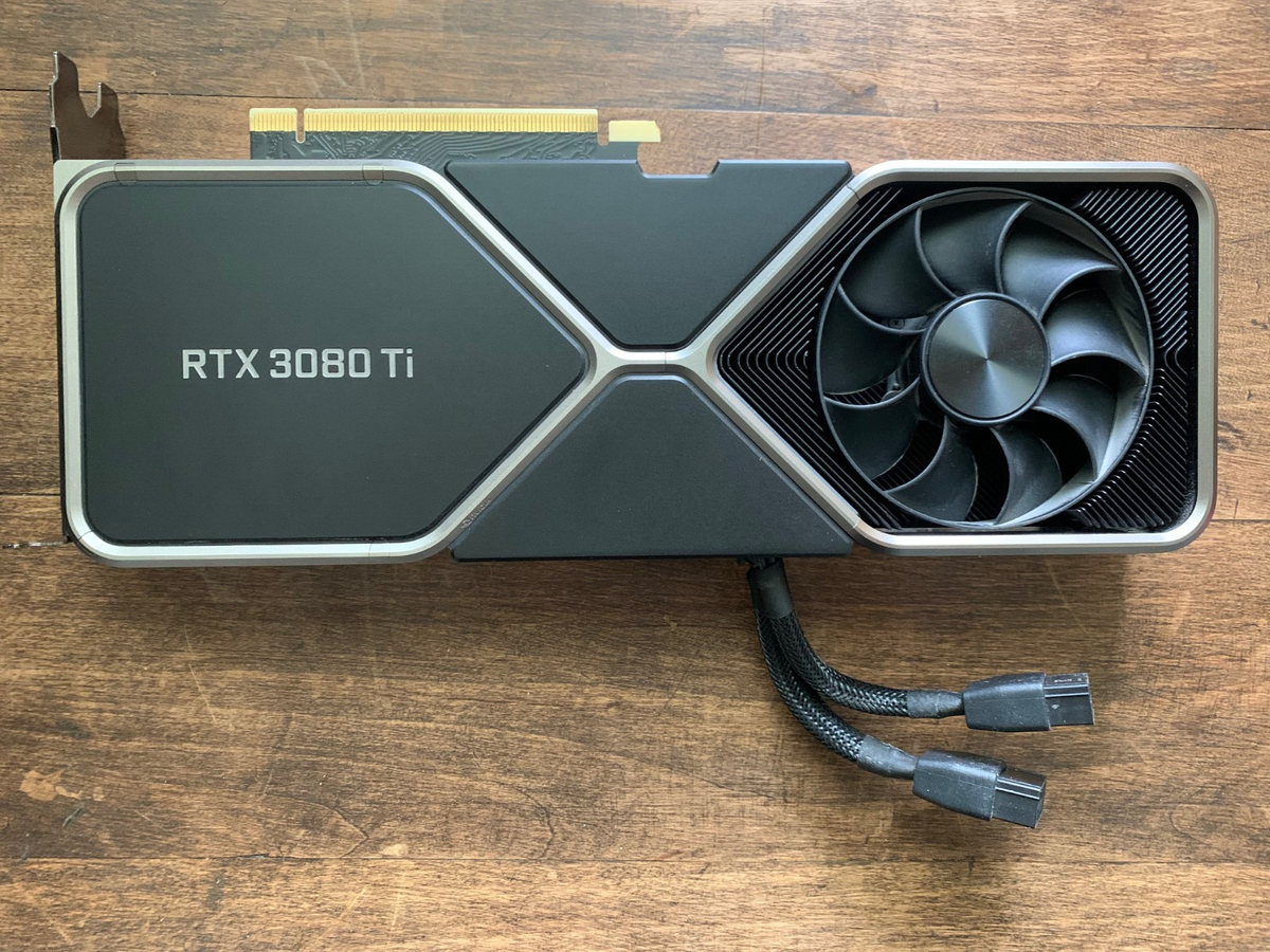 NVIDIA RTX 3080 Ti Founders Edition 12GB Graphics Card | Powers On