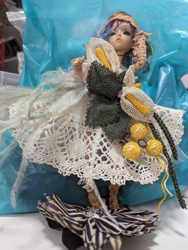 1/12 Bjd Doll Fantasy Faerie 20cm Resin Jointed Doll with Face & Body Makeup - Picture 6 of 8