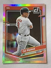 2023 Donruss Baseball Cal Ripken Jr. Career Stat Line Holo Silver /500 Orioles