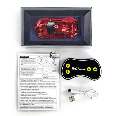 1/43 RC Racing Auto LED RTR Mini Spielzeug Fernbedienung Elektroauto Spielzeug