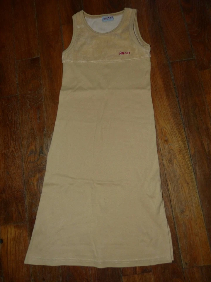 Robe longue beige sans manches - DPAM - 6 ans - Photo 1/1