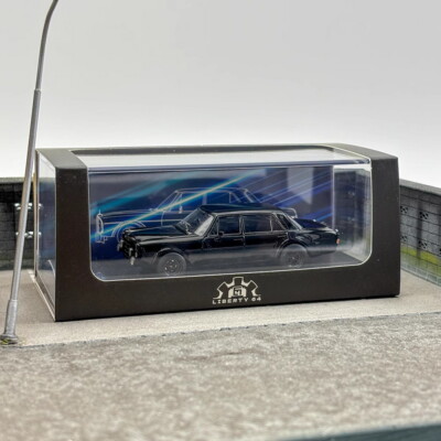 Liberty 1/64 Mercedes-Benz 300 SEL Black Diecast car Model Toy