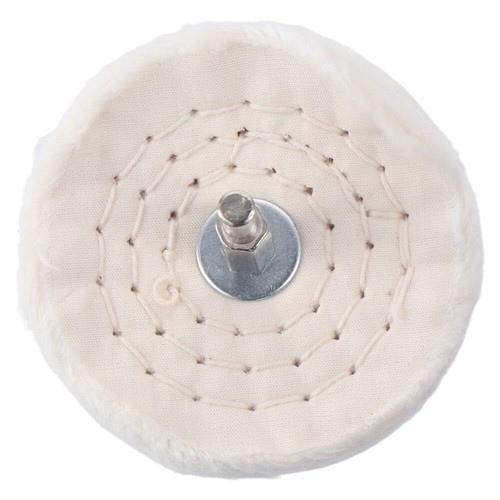 4pcs Polishing Wheel Cotton Pad 3 Inch Buffing Cotton Wheel with 1/4-inch Sta... - Picture 4 of 6