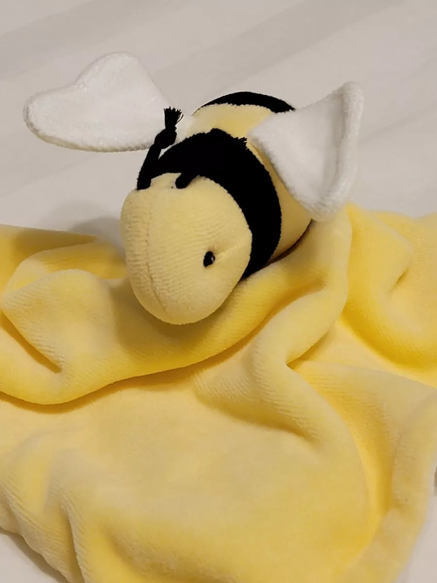 Burt s Bees Yellow Honey Bee Lovey 11