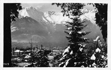 L098 Austria 1941 Innsbruck North view RPPC vintage postcard