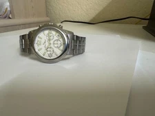 Men's Lucien Piccard Chronograph 26564SL Stainless Steel watch 42mm