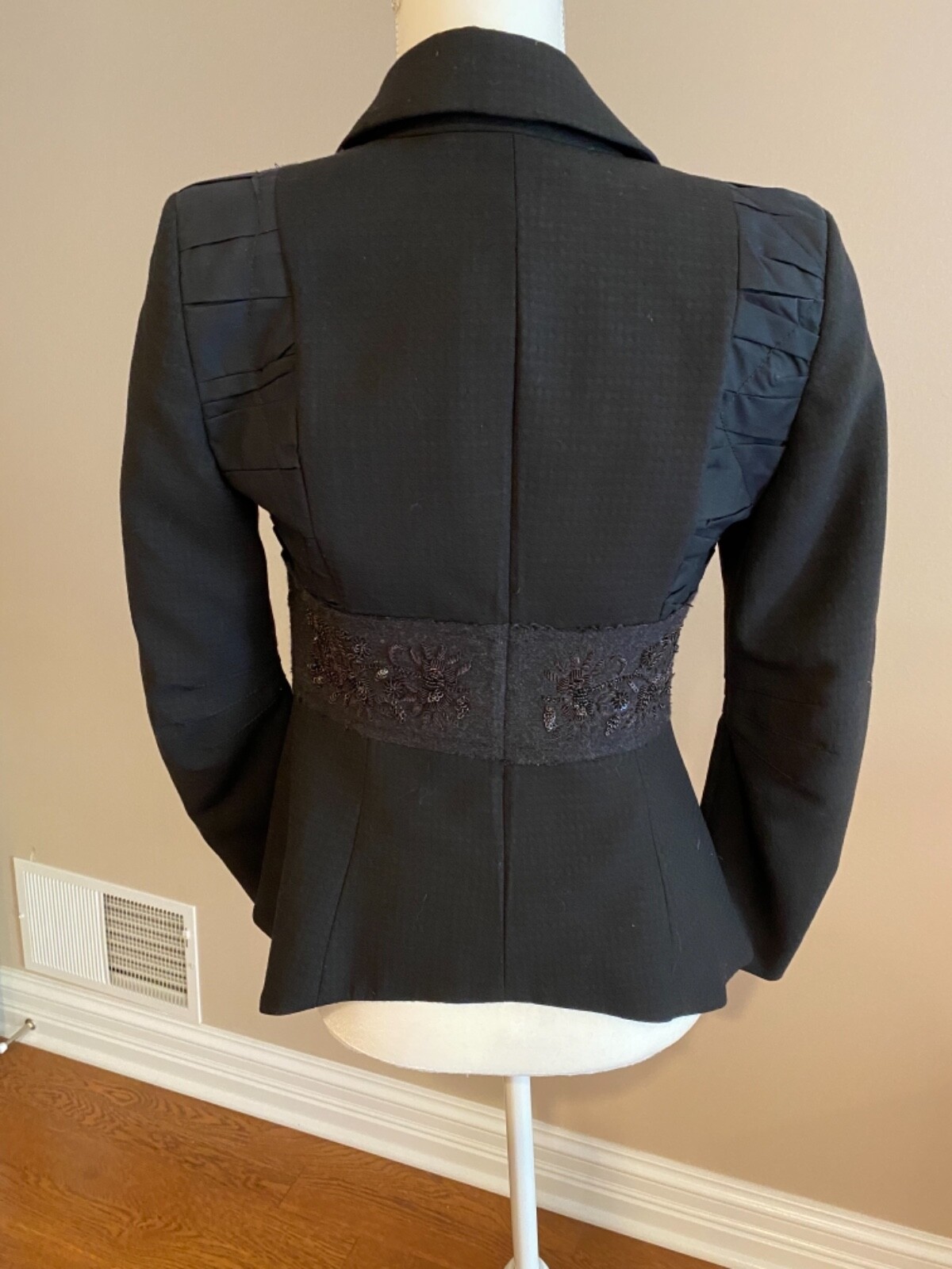 TRELISE COOPER WOMEN DESIGNER BLAZER JACKET SZ 4, GO… Gem