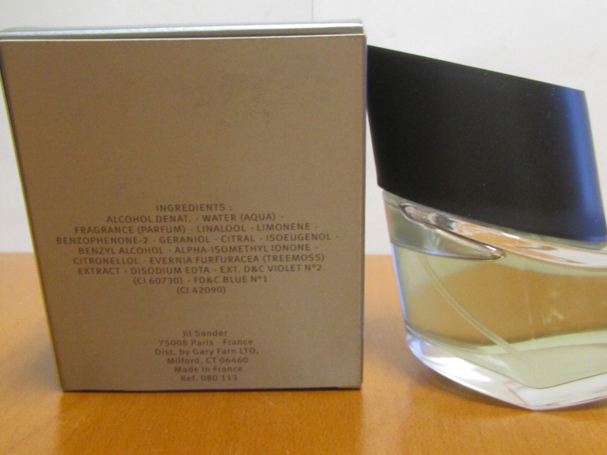 Sander for Men By Jil Sander Cologne 2.5oz / 75 ml Eau De Sander for Men By Jil Sander Cologne 2.5oz / 75 ml Eau De
