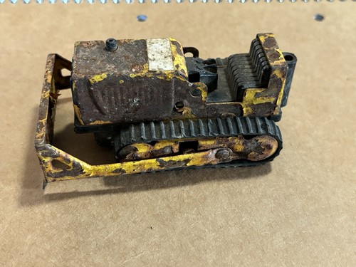 Vintage 1960s Tonka Toy T-6 Bulldozer with Tracks -- Used Machine