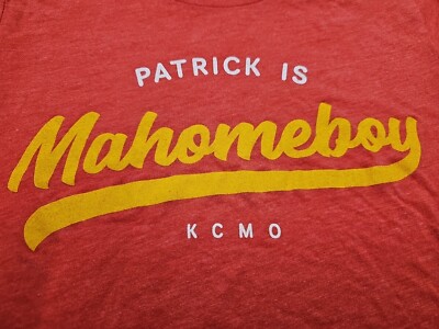 Kansas City Chiefs NFL Women's Patrick Mahomes Short Sleeve Tshirt Size Xs