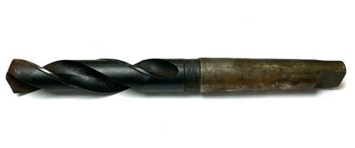 CLE-FORGE MORSE TAPER DRILL BIT 1-3/16" 2 FLUTES MORSE TAPER #4 11-1/2" OAL