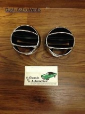 Dash Astro Vent Balls Pair Chrome Camaro Chevelle Corvette Impala In Stock Ball Dash Astro Vent Balls Pair Chrome Camaro Chevelle Corvette Impala In Stock Ball