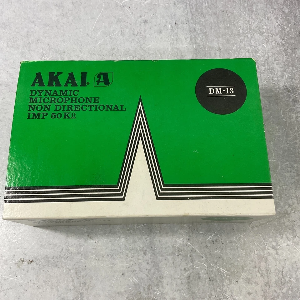 Akai DM-13动态麦克风非定向原装盒带台式机支架 — 第 4/4 张图片