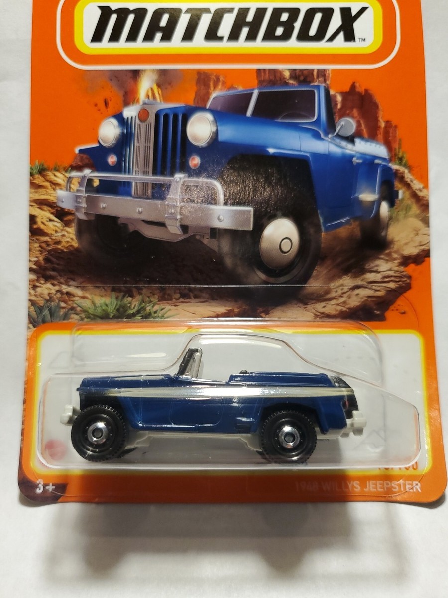 2024 Matchbox 1948 Willys Jeepster #10 Blue | eBay