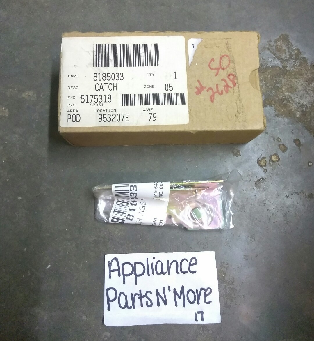 NEW FSP/WHIRLPOOL MICROWAVE CATCH 8185033 8169321 FREE SHIPPING | eBay