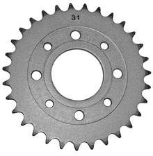 Honda CM250, CMX250 Rebel rear sprocket (1996-1999) 31t, 520 pitch - from stock