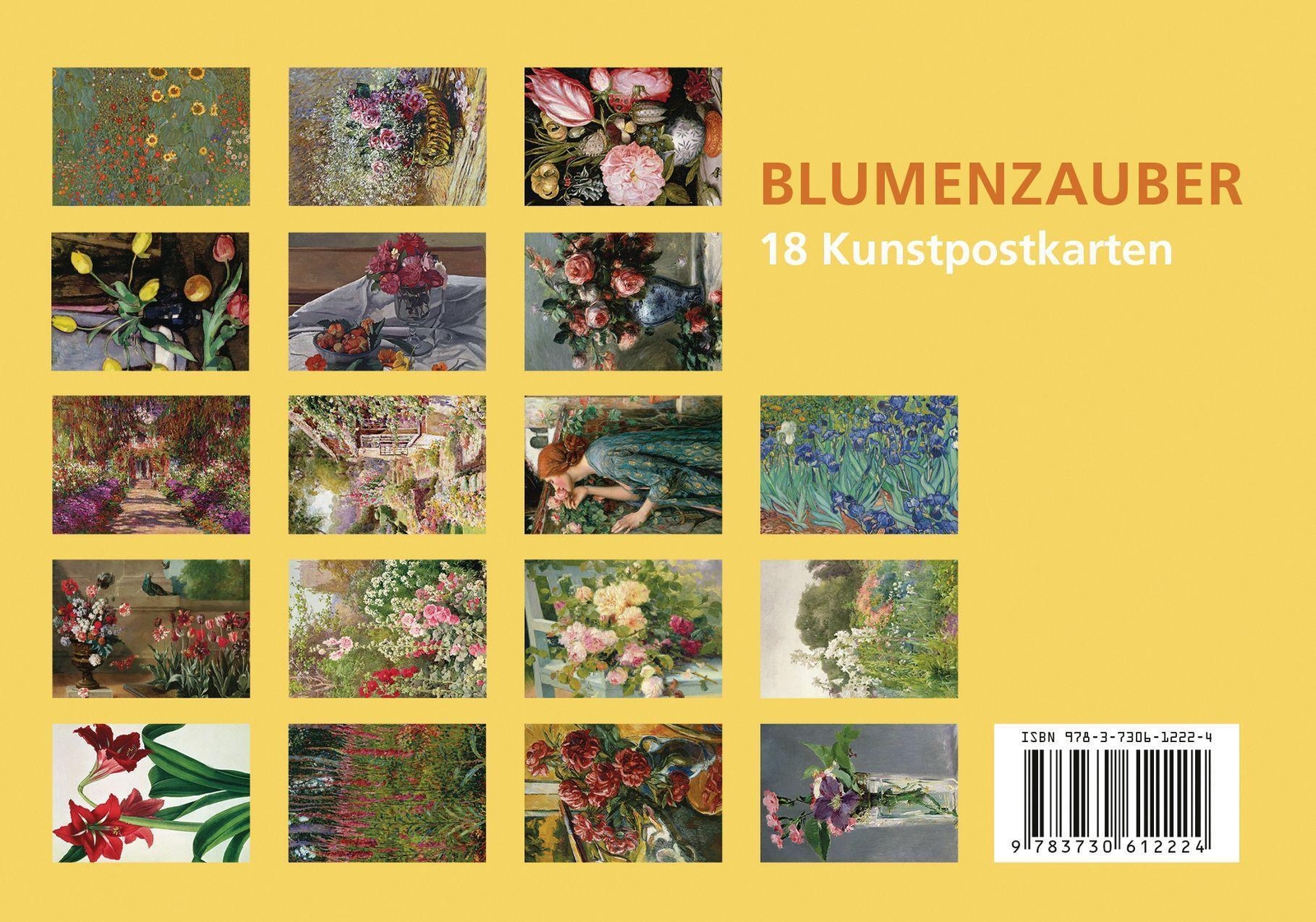 Thumbnail - Postkarten-set Blumenzauber | 18 Kunstpostkarten Aus Hochwertigem