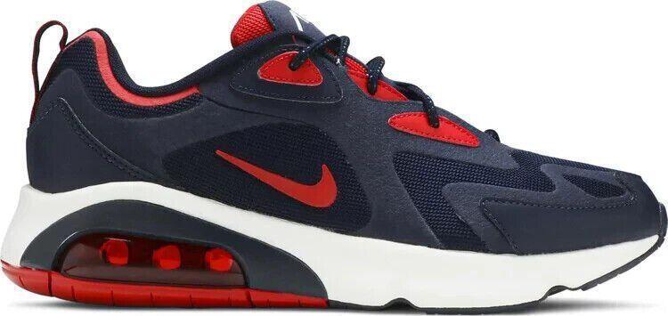 air max 200 orange and blue