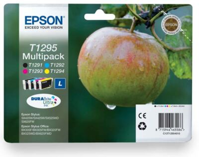 T1295 Epson Original Drucker Tintenpatronen C13T12954010 Apple Ink