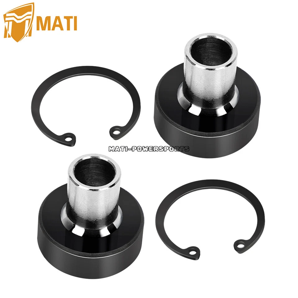 2x Amortiguador de buje de brazo de arrastre 7061042 para moto de nieve Polaris clásica Indy RMK Foto 2 de 4