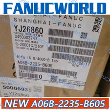 New Fanuc A06B-2235-B605 Servo Motor Expedited Shipping